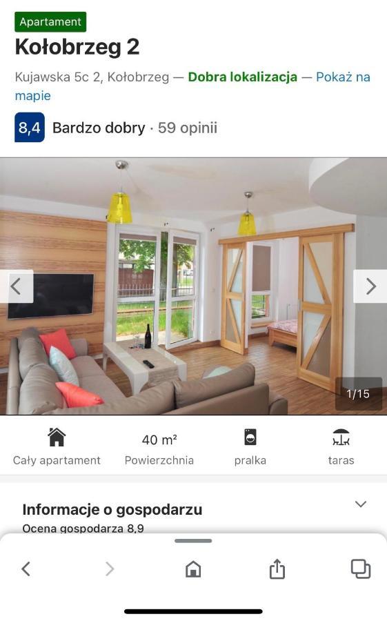 Malva Sun Dog Friendly Apartment With Garden Kołobrzeg Eksteriør billede
