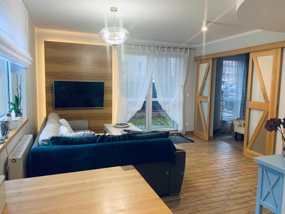 Malva Sun Dog Friendly Apartment With Garden Kołobrzeg Eksteriør billede