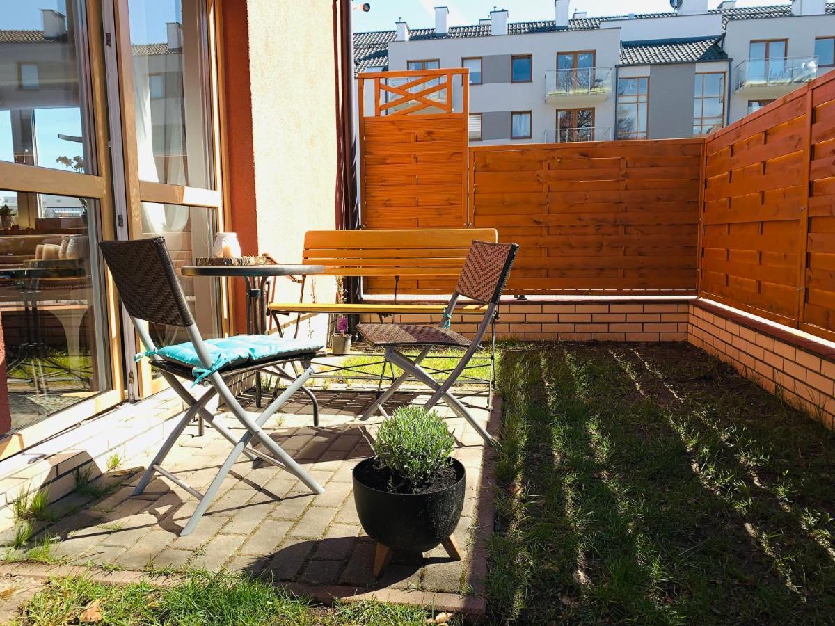 Malva Sun Dog Friendly Apartment With Garden Kołobrzeg Eksteriør billede