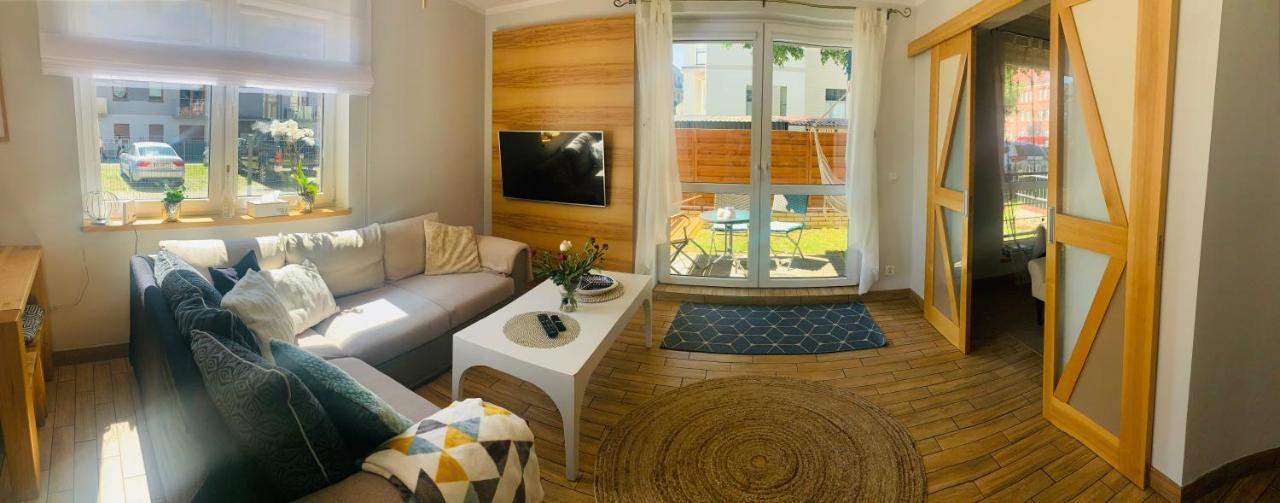 Malva Sun Dog Friendly Apartment With Garden Kołobrzeg Eksteriør billede